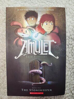 Amulet Book One The Stonekeeper Kazu Kibuishi Paperback 2008 Graphic Novel